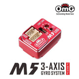 Red 3-axis gyro system module (M5) for MINI-Z and MINI-Q RC cars