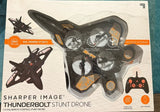 SHARPER IMAGE Thunderbolt Remote Control Stunt Drone, Standard Edition, 2.4 GHz
