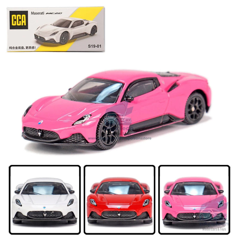 1:61 Maserati MC20 Model Car Alloy Diecast Toy Vehicle Collection Kids Gift