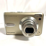 FUJIFILM FinePix F30 6.3MP Digital Camera Silver Compact Used Japan Tested