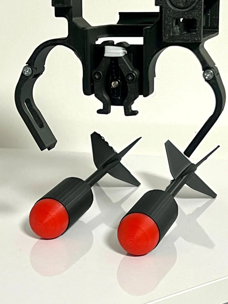 FPV Drone 2-Slot Payload Release System ?C Message Dropper & Accessory Module