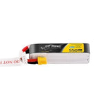 Tattu 550mAh 3S 95C 11.4V HV Lipo Battery Long Pack with XT30 Plug Battery