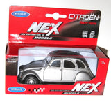 Welly - CITROEN 2CV (Grey) Model Scale 1/39