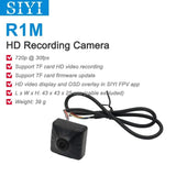 SIYI R1M FPV recording camera with lens, Ethernet lead and protective housing
