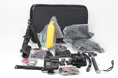 GoPro HERO5 Black action camera kit with waterproof case and mounting accessories