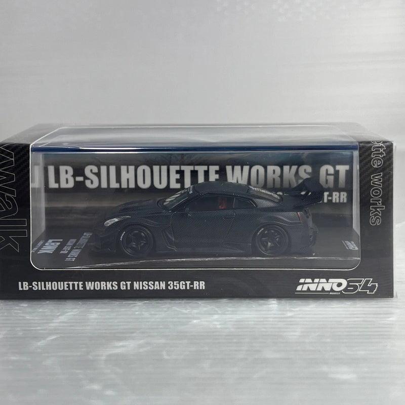1/64 INNO INNO64 Nissan Skyline GTR R35 LBWK Super Silhouette 35GT-RR Full Carbo