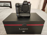Panasonic LUMIX DC-S1-K Mirrorless Digital Camera Body, Battery [Open Box]