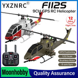 YUXIANG F112S RC Helicopter 9CH 1/32 Brushless GPS with Laser Radar Optical Flow