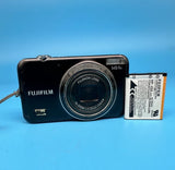 Fujifilm FinePix JX530 14.0MP Digital Camera, Black - Tested *scratched Lens*