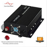 500W Pure Sine Wave Inverter 48V to 110V 220V Power Converter Car LCD Camp