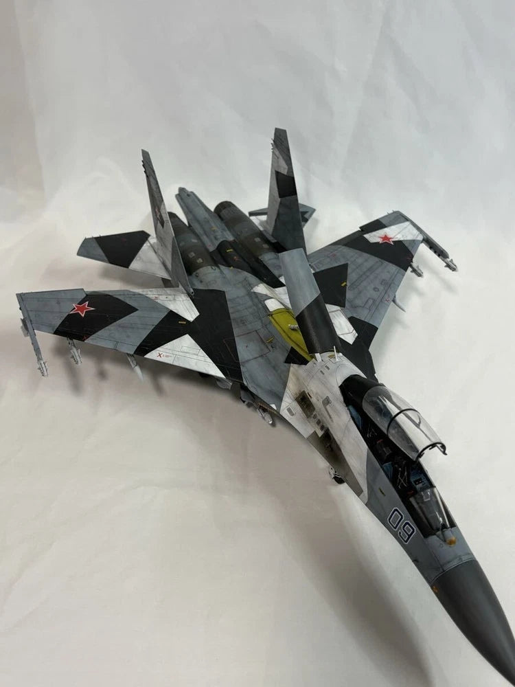 Built & Painted Hobby Boss 1/48 Su-27UB Flanker C Russian Air Force Fighter