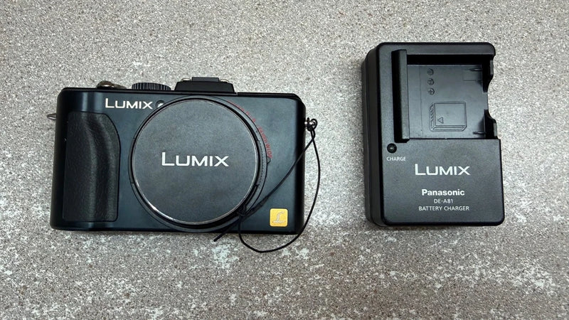 Panasonic Lumix DMC-LX5 10.1 MP Digital Camera With Charger - 00015