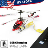 3.5CH Mini Syma S107G RC Helicopter Metal Remote Control Helicopter Kid Gift Red