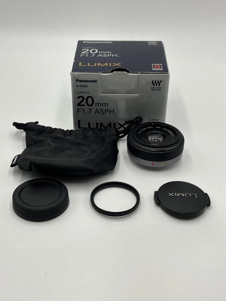 Panasonic Lumix G 20mm F1.7 ASPH Lens H-H020 Micro Four Thirds