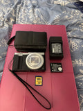 Panasonic LUMIX DMC-ZS50-WI-FI Digital Camera-SD Card-Charger & Case-Tested Exc.