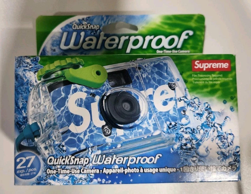 Supreme FujiFilm QuickSnap Waterproof Camera Blue