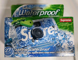 Supreme FujiFilm QuickSnap Waterproof Camera Blue