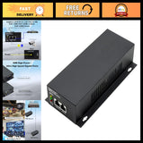 High Power PoE++ Injector Adapter, 90W Gigabit Port, Converts Non-PoE to PoE, 10