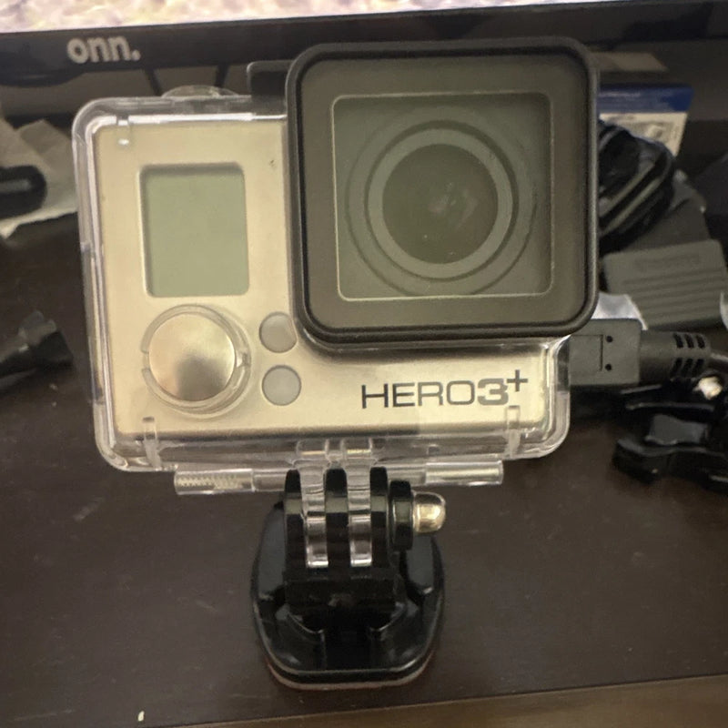 GoPro HERO3+ waterproof housing with clear front and HERO3+ lens window