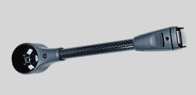 Yuneec Typhoon H prop B arm, dark gray carbon-fiber style with mounting end