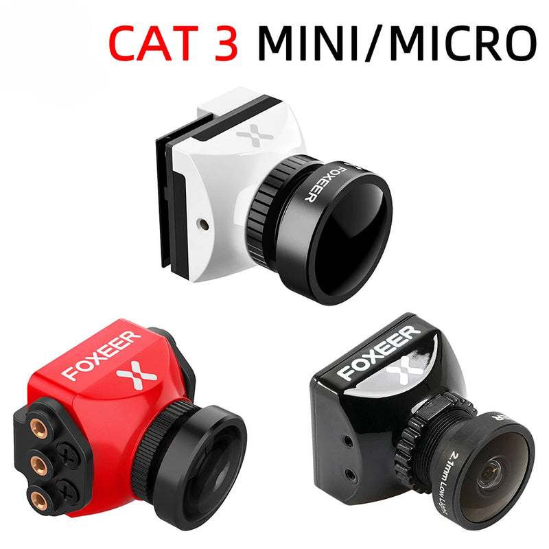 Micro Mini FPV Camera Low Latency Low Noise Night Camera 2.1mm for RC Car Drone