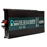 4000W Pure Sine Wave Power Inverter 18V DC to 120/220V AC Car Converter Solar