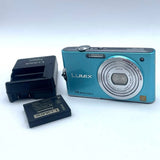 Panasonic LUMIX DMC-FX66 Floral Blue Compact Digital [No English Menu] Japan