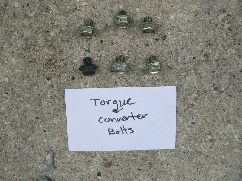 Lexus RC 350 OEM Torque Converter Bolt Set of 6 Converter