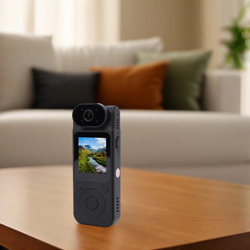 1.54 Inch 4K Action Camera With Back Clip Color Screen DV Recorder 180 Degr PHVL