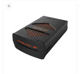 Black LiPo drone battery pack with orange label, WINGSLAND S6 marking, rechargeable.