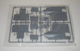 Gray plastic model kit parts sprue in clear bag, for 1:32 aircraft build