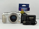 Panasonic LUMIX DMC-GF5 White Mirrorless Digital Camera Japan