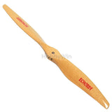 13x8 CW wooden RC propeller blade with ECHOBBY logo