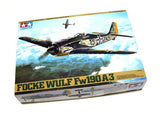 TAMIYA 1/48 Focke-Wulf Fw190 A-3 airplane model kit box art