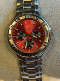 Guess Chrono / Waterpro stainless steel watch (Model G85487G) With New Battery Battery