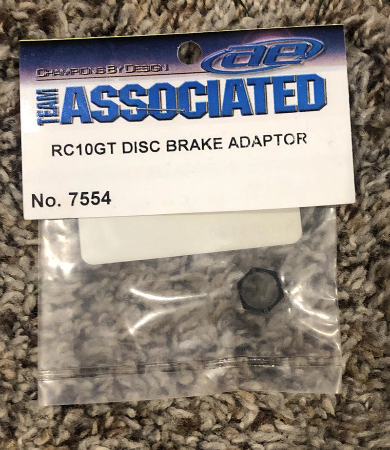 Team Associated RC10GT Disc Brake Adapter plastic 7554 ASC7554 Vintage RC Converter