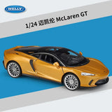 WELLY1:24 McLaren GT Sports Car Simulation Alloy Car Model Finished Toy