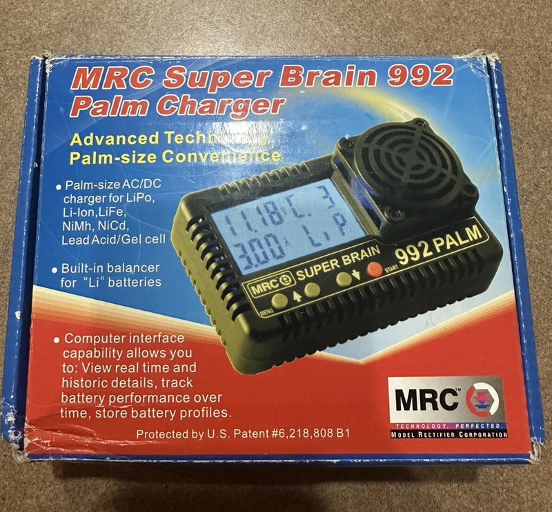MRC Super Brain 992 Pro Series Battery Charger NiMH/NiCAD/Lithium/Pb Battery