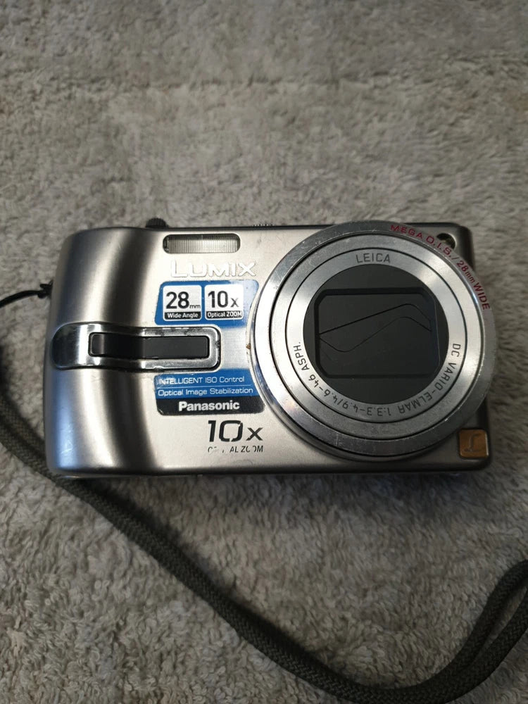 Panasonic Lumix DMC-TZ3 7.2MP Compact Digital Camera with 10x Optical Zoom, Used