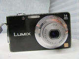 Panasonic LUMIX DMC-FS16 14MP Blue Digital Camera TESTED & FULLY WORKING