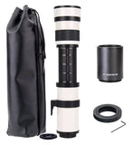 The 420-800mm F8.3 Super Telephoto Manual Lens is suitable for a wide range of c