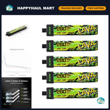 5pcs 280mAh LiHV 1S Battery 3.8V 95C with BT2.0 Connector for FPV Drones Battery
