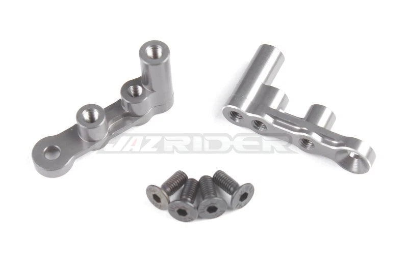 Jazrider Aluminum Servo Stay Mount Set (GU) For Tamiya BB-01/BBX RC Car Buggy