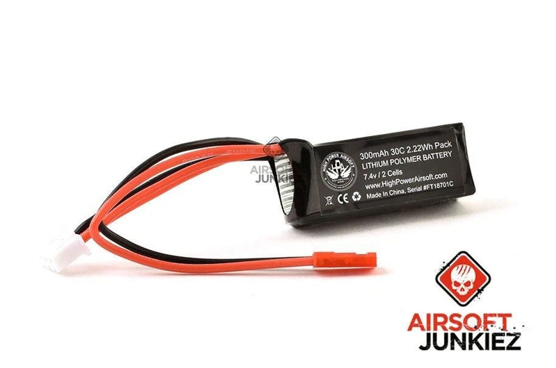 HPA FCU LiPo 7.4v 300mAh 30C Battery Battery