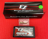 EZ POWER (4MM BULLETS) 4000MAH 140C/70C 7.6V ULCG LIPO SHORTY BATTERY Battery