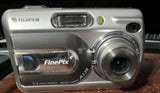 Title: Fujifilm FinePix A330 Digital Camera Silver Tested Working, Y2K. CCD