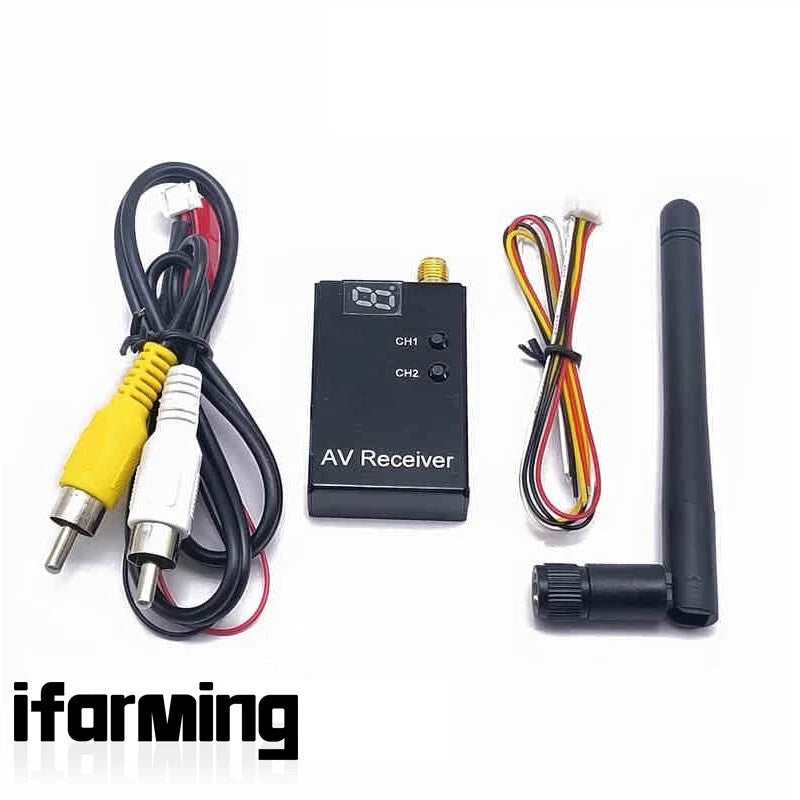 EWRF 708R 5.8G 48CH AV Receiver with Metal Shell for FPV Racing Drone TS5823Pro