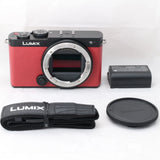 Panasonic LUMIX S9 Crimson Red Full Frame Mirrorless Camera Body Near Mint