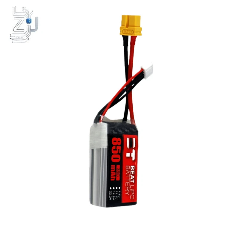 850MAH Battery for BT 3S 35C XT30 XT60 model aircraft High-quality New Battery