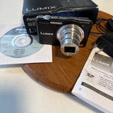 Panasonic Lumix DMC-SZ02 16MP 10x Digital Camera Tested Works EUC
